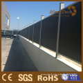 Foshan wood plastic composite decorative privacy office screen